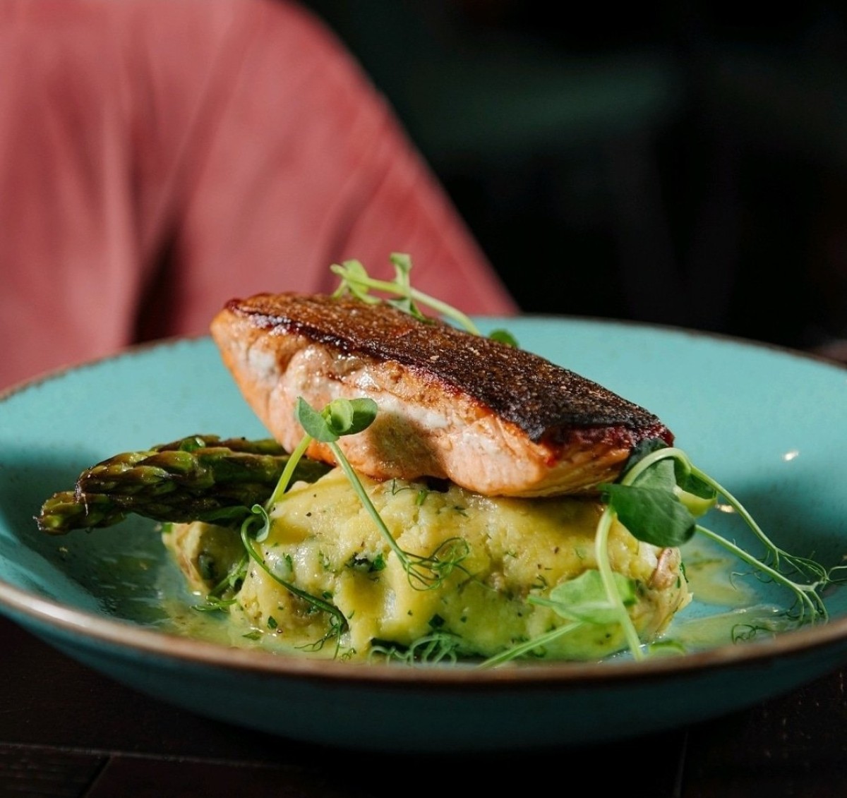 Salmon Plate at Marco Polo